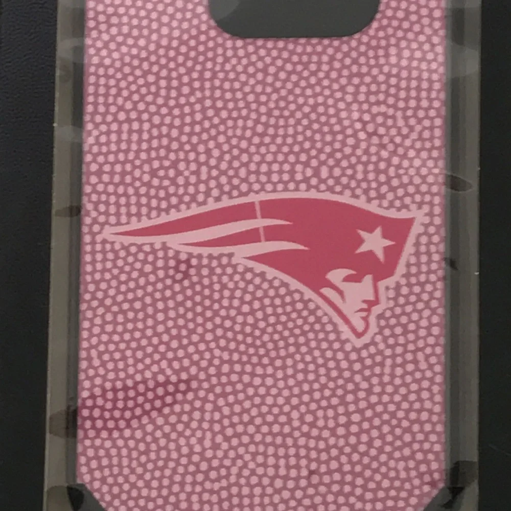 Football Pebble Grain Feel Phone Case New England Patriots - Picture 2 of 8